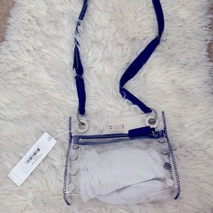 Small Clear Indigo Hammett